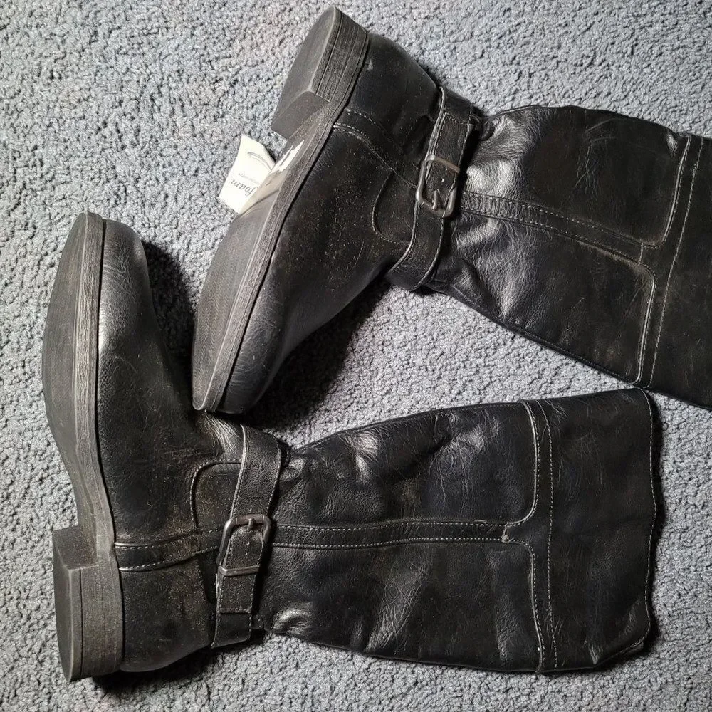 Croft & Barrow Womens Annie Riding Boots Size 8 W